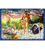 PUZZLE BAMBI ET PANPAN FLOWER JOUENT DANS LA FORET 1000 PIECES - COLLECTION DISNEY - RAVENSBURGER