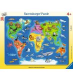 PUZZLE CADRE LES ANIMAUX DU MONDE 30 PIECES - RAVENSBURGER - 06641