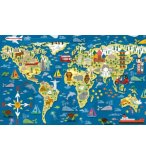 PUZZLE CARTE DU MONDE 200 PIECES - COLLECTION GEOGRAPHIE - EDUCA - 19292