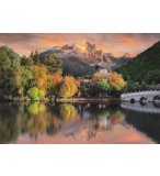 PUZZLE CHINE LIJIANG VIEW 1500 PIECES - COLLECTION PAYSAGE ET MONTAGNE - CLEMENTONI - 31688