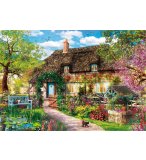 PUZZLE COTTAGE AU PRINTEMPS 1000 PIECES - COLLECTION PAYSAGE - CLEMENTONI - 39908