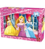 PUZZLE DISNEY PRINCESSE : RAIPONCE BELLE CENDRILLON DANS LA SALLE DE BAL 99 PIECES - KING