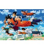 PUZZLE DRAGON BALL Z KRILIN - SON GOKU - SON GOTEN - PICCOLO 1000 PIECES - COLLECTION MANGA - CLEMENTONI - 39671