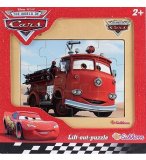 PUZZLE EN BOIS - DISNEY CARS : CAMION POMPIER RED 12 PIECES - EICHHORN - 100003253B