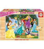 PUZZLE EN BOIS DISNEY LES PRINCESSES 100 PIECES - EDUCA - 17628