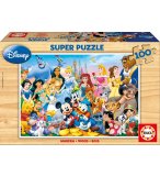 PUZZLE EN BOIS MERVEILLEUX MONDE DE DISNEY 100 PIECES - EDUCA - 12002