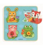 PUZZLE ENCASTREMENT CROC CARROT - DJECO - DJ01048