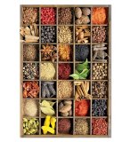 PUZZLE EPICES DU MONDE ET CONDIMENTS 1000 PIECES - CUISINE ET SAVEURS - EDUCA - 15524