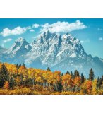 PUZZLE ETATS-UNIS : PARC NATIONAL DE GRAND TETON 500 PIECES - COLLECTION PAYSAGE - CLEMENTONI - 35034