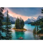 PUZZLE ILE DE L'ESPRIT AU CANADA 2000 PIECES - COLLECTION LAC ET MONTAGNE - RAVENSBURGER - 167142