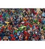 PUZZLE IMPOSSIBLE MARVEL / AVENGERS 1000 PIECES - COLLECTION SUPER HEROES - CLEMENTONI - 39709