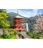 PUZZLE JAPON : TEMPLE SEIGANTO-JI 1000 PIECES - COLLECTION PAYSAGE ASIE ET MONTAGNE - CASTORLAND