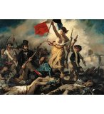 PUZZLE LA LIBERTE GUIDANT LE PEUPLE 1000 PIECES - COLLECTION ART DELACROIX - CLEMENTONI - 39549