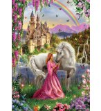 PUZZLE LA PRINCESSE ET LA LICORNE 500 PIECES - COLLECTION ANIMAUX FANTASTIQUES - EDUCA - 17985