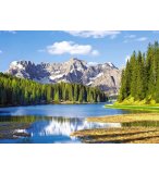 PUZZLE LAC DE MISURINA - MONTAGNE 3000 PIECES - COLLECTION PAYSAGE D'ITALIE