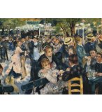 PUZZLE LE BAL DU MOULIN  DE LA GALETTE 1000 PIECES - COLLECTION ART - CLEMENTONI - 31412