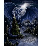 PUZZLE LE DRAGON BLEU 1500 PIECES - COLLECTION FANTASTIQUE - RAVENSBURGER 171057