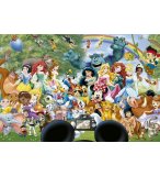 PUZZLE LE MONDE MERVEILLEUX DE DISNEY 1000 PIECES - COLLECTION DISNEY - EDUCA - 16297