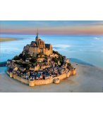 PUZZLE LE MONT SAINT-MICHEL A L'AUBE 1000 PIECES - COLLECTION MONUMENT DE NORMANDIE - EDUCA 19262