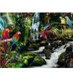 PUZZLE LE PARADIS DES PERROQUETS 2000 PIECES - COLLECTION OISEAUX EXOTIQUES - RAVENSBURGER - 171118