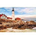 PUZZLE LE PHARE SUR LE ROCHER 1500 PIECES - COLLECTION MER - EDUCA - 17978