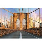 PUZZLE LE PONT DE BROOKLYN, NEW YORK 500 PIECES - COLLECTION URBAIN ETATS UNIS - NATHAN - 871247