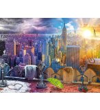 PUZZLE LES SAISONS A NEW-YORK 1500 PIECES - COLLECTION PAYS ETAT-UNIS - RAVENSBURGER 160082