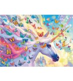 PUZZLE LICORNE ARC EN CIEL ET LES PAPILLONS 500 PIECES - COLLECTION ANIMAL FANTASTIQUE - EDUCA - 20254