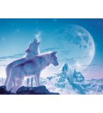 PUZZLE LOUPS : LE CHANT DE L'AUBE - 1500 PIECES COLLECTION ANIMAUX - RAVENSBURGER - 162086