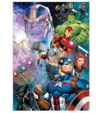 PUZZLE MARVEL : THANOS VS AVENGERS 300 PIECES - SUPER HEROS, FILM, CINEMA, - EDUCA - 19680