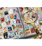 PUZZLE MES TIMBRES PREFERES 2000 PIECES - COLLECTION DISNEY MICKEY ET SES AMIS - RAVENSBURGER - 167067