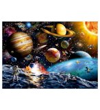 PUZZLE MISSION DANS L'ESPACE 1000 PIECES - PLANETES, SYSTEME SOLAIRE - EDUCA - 19918