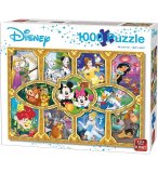 PUZZLE MOMENTS MAGIQUES AVEC NOS HEROS DISNEY 1000 PIECES - COLLECTION DISNEY - KING - 05279