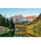 PUZZLE MONTAGNE COLORADO : MAROON BELLS 2000 PIECES - COLLECTION PAYSAGE ETATS-UNIS - EDUCA - 19279