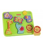 PUZZLE MUSICAL DE LA JUNGLE - FISHER PRICE - Y6978 - JOUET A ENCASTRER 