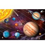 PUZZLE NEON LE SYSTEME SOLAIRE / LES PLANETES 1000 PIECES - COLLECTION FLUORESCENT - EDUCA - 14461