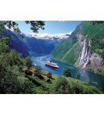 PUZZLE NORVEGE : FJORD NORVEGIEN 1000 PIECES - COLLECTION PAYSAGE - RAVENSBURGER 158041