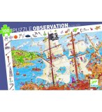 PUZZLE OBSERVATION LES PIRATES 100 PIECES - DJECO - DJ07506