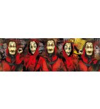 PUZZLE PANORAMA LA CASA DE PAPEL 1000 PIECES - COLLECTION TELE SCIENCE FICTION - NETFLIX - CLEMENTONI - 39545