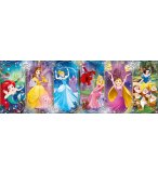 PUZZLE PANORAMA LES PRINCESSES 1000 PIECES - COLLECTION PANORAMA DISNEY - CLEMENTONI - 39444