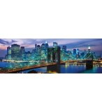 PUZZLE PANORAMA NEW-YORK 1000 PIECES - COLLECTION VILLE DES ETAT-UNIS - CLEMENTONI - 39434