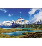 PUZZLE PARC NATIONAL TOURS DU PAINE 1000 PIECES - COLLECTION PAYSAGE DE PATAGONIE - EDUCA 19259