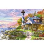 PUZZLE PHARE A ROCK BAY 4000 PIECES - COLLECTION PAYSAGE - EDUCA - 17677