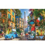 PUZZLE RUE DE PARIS ET TOUR EIFFEL 4000 PIECES - COLLECTION PAYSAGE DE FRANCE - EDUCA 19284