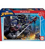 PUZZLE SPIDERMAN ATTAQUE SON ENNEMI VENOM 200 PIECES - COLLECTION SUPER HEROS - EDUCA - 18100