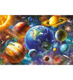 PUZZLE SYSTEME SOLAIRE 500 PIECES - COLLECTION PLANETE-  ESPACE - EDUCA - 18449