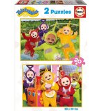 PUZZLE TELETUBBIES EN PROMENADE 2 X 20 PIECES - EDUCA - 17016*****