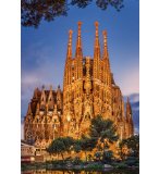 PUZZLE TEMPLE DE SAGRADA FAMILIA 1000 PIECES - COLLECTION MONUMENT D'ESPAGNE - EDUCA 17097