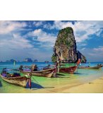 PUZZLE THAILANDE KRABI / PLAGE AVEC ROCHER 2000 PIECES - COLLECTION OCEAN - EDUCA - 18007