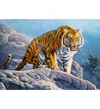 PUZZLE TIGRE DU BENGALE 180 PIECES - COLLECTION ANIMAUX SAUVAGES - CASTORLAND